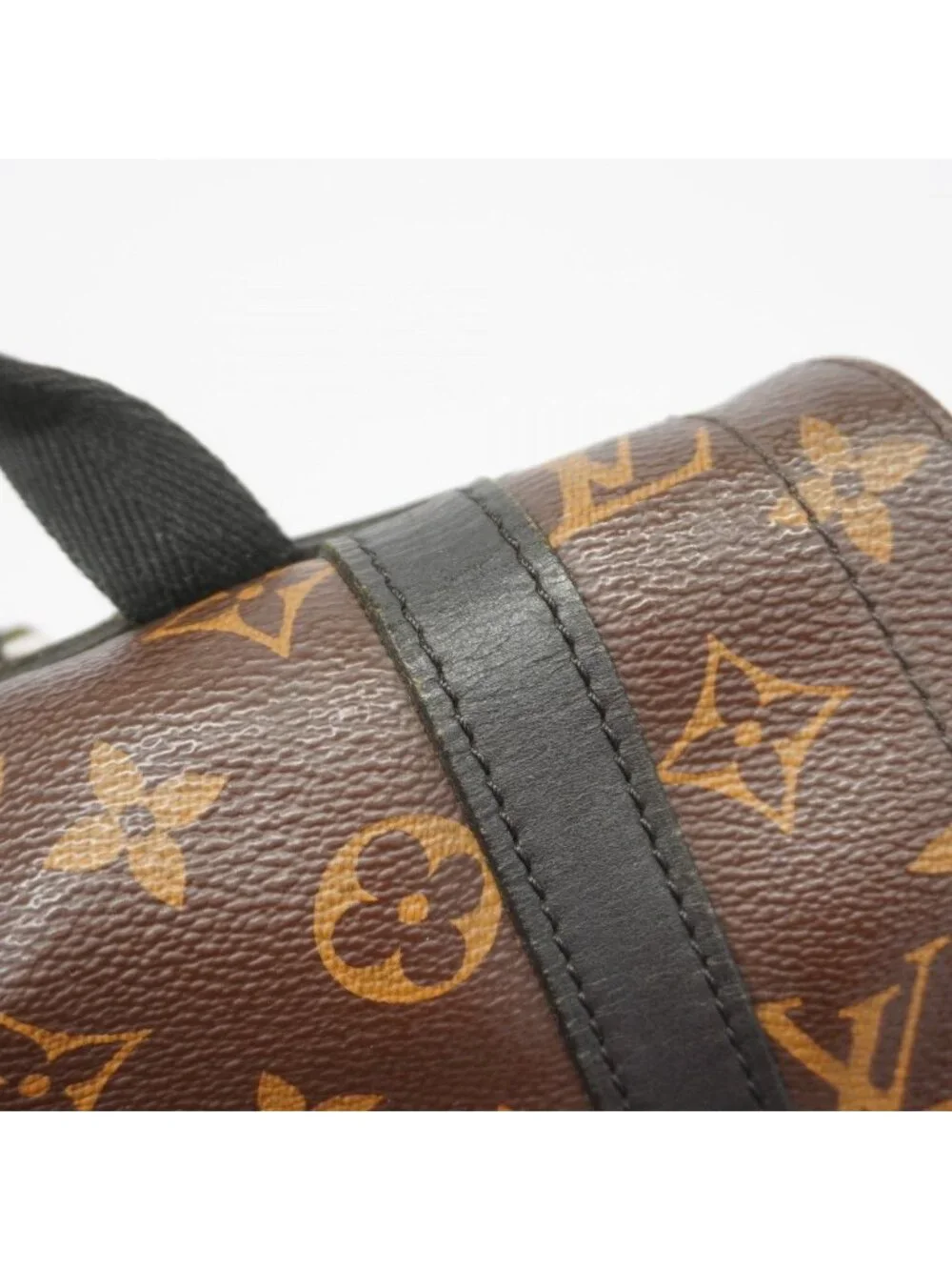 Louis Vuitton Backpack Monogram Macassar Christopher MM Brown